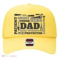Hero Hard Working Dad Fathers Day Gift Hat thumb 0
