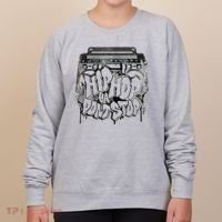 Hip Hop Ya Dont Stop Old School 80s 90s Boombox Women's Sweatshirt thumb 0