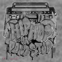 Hip Hop Ya Dont Stop Old School 80s 90s Boombox Tall Sweatshirt thumb 2