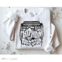 Hip Hop Ya Dont Stop Old School 80s 90s Boombox Sweatshirt thumb 2