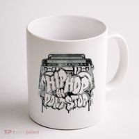Hip Hop Ya Dont Stop Old School 80s 90s Boombox Coffee Mug thumb 1