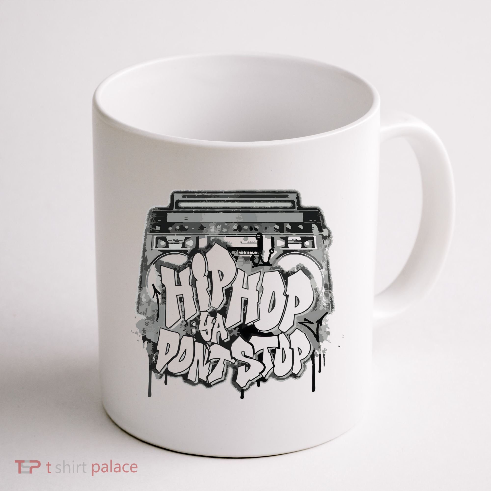 Hip Hop Ya Dont Stop Old School 80s 90s Boombox Coffee Mug
