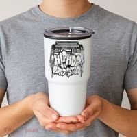 Hip Hop Ya Dont Stop Old School 80s 90s Boombox Tumbler thumb 2
