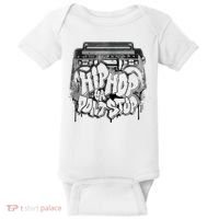 Hip Hop Ya Dont Stop Old School 80s 90s Boombox Baby Bodysuit thumb 0
