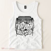 Hip Hop Ya Dont Stop Old School 80s 90s Boombox Tank Top thumb 2