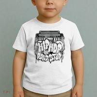 Hip Hop Ya Dont Stop Old School 80s 90s Boombox Toddler T-Shirt thumb 2