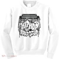 Hip Hop Ya Dont Stop Old School 80s 90s Boombox Kids Sweatshirt thumb 0