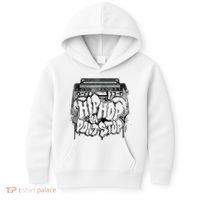 Hip Hop Ya Dont Stop Old School 80s 90s Boombox Kids Hoodie thumb 0