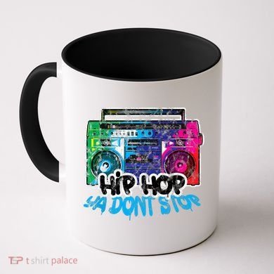 Hip Hop Ya Dont Stop Old School Boombox 80s Coffee Mug