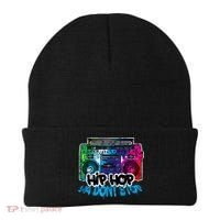 Hip Hop Ya Dont Stop Old School Boombox 80s Beanie thumb 0