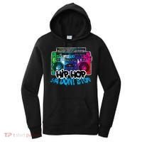 Hip Hop Ya Dont Stop Old School Boombox 80s Women's Hoodie thumb 0