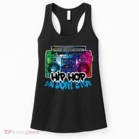 Hip Hop Ya Dont Stop Old School Boombox 80s Women's Tank Top thumb 0