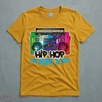 Hip Hop Ya Dont Stop Old School Boombox 80s T-Shirt thumb 5