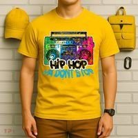 Hip Hop Ya Dont Stop Old School Boombox 80s T-Shirt thumb 6