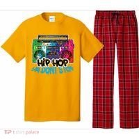 Hip Hop Ya Dont Stop Old School Boombox 80s Pajama Set thumb 0