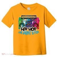 Hip Hop Ya Dont Stop Old School Boombox 80s Toddler T-Shirt thumb 0