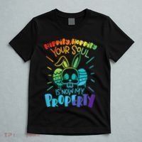 Hippity Hoppity your soul is now my property Funny Easter T-Shirt thumb 5