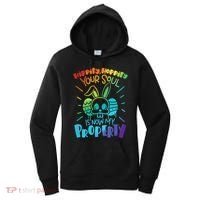 Hippity Hoppity your soul is now my property Funny Easter Women's Hoodie thumb 0