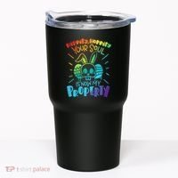 Hippity Hoppity your soul is now my property Funny Easter Tumbler thumb 0