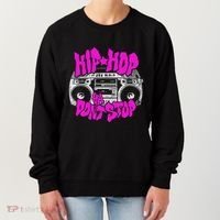 Hip Hop Ya DonT Stop Old School 80s 90s Boombox Breakdance Women's Sweatshirt thumb 0