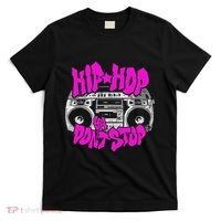 Hip Hop Ya DonT Stop Old School 80s 90s Boombox Breakdance T-Shirt thumb 0