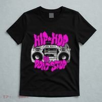 Hip Hop Ya DonT Stop Old School 80s 90s Boombox Breakdance T-Shirt thumb 5