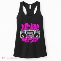 Hip Hop Ya DonT Stop Old School 80s 90s Boombox Breakdance Women's Tank Top thumb 0