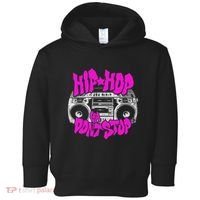 Hip Hop Ya DonT Stop Old School 80s 90s Boombox Breakdance Toddler Hoodie thumb 0