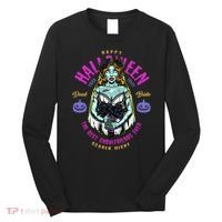 Happy Halloween Zombie Bride Ghoulfriends Zombies Funny Long Sleeve Shirt thumb 0