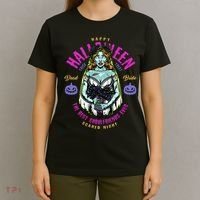 Happy Halloween Zombie Bride Ghoulfriends Zombies Funny T-Shirt thumb 4