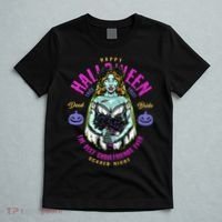 Happy Halloween Zombie Bride Ghoulfriends Zombies Funny T-Shirt thumb 5