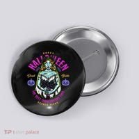 Happy Halloween Zombie Bride Ghoulfriends Zombies Funny Button thumb 0