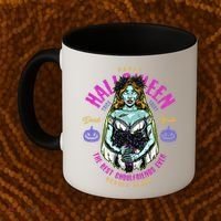 Happy Halloween Zombie Bride Ghoulfriends Zombies Funny Coffee Mug thumb 2