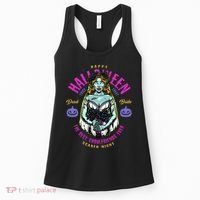 Happy Halloween Zombie Bride Ghoulfriends Zombies Funny Women's Tank Top thumb 0
