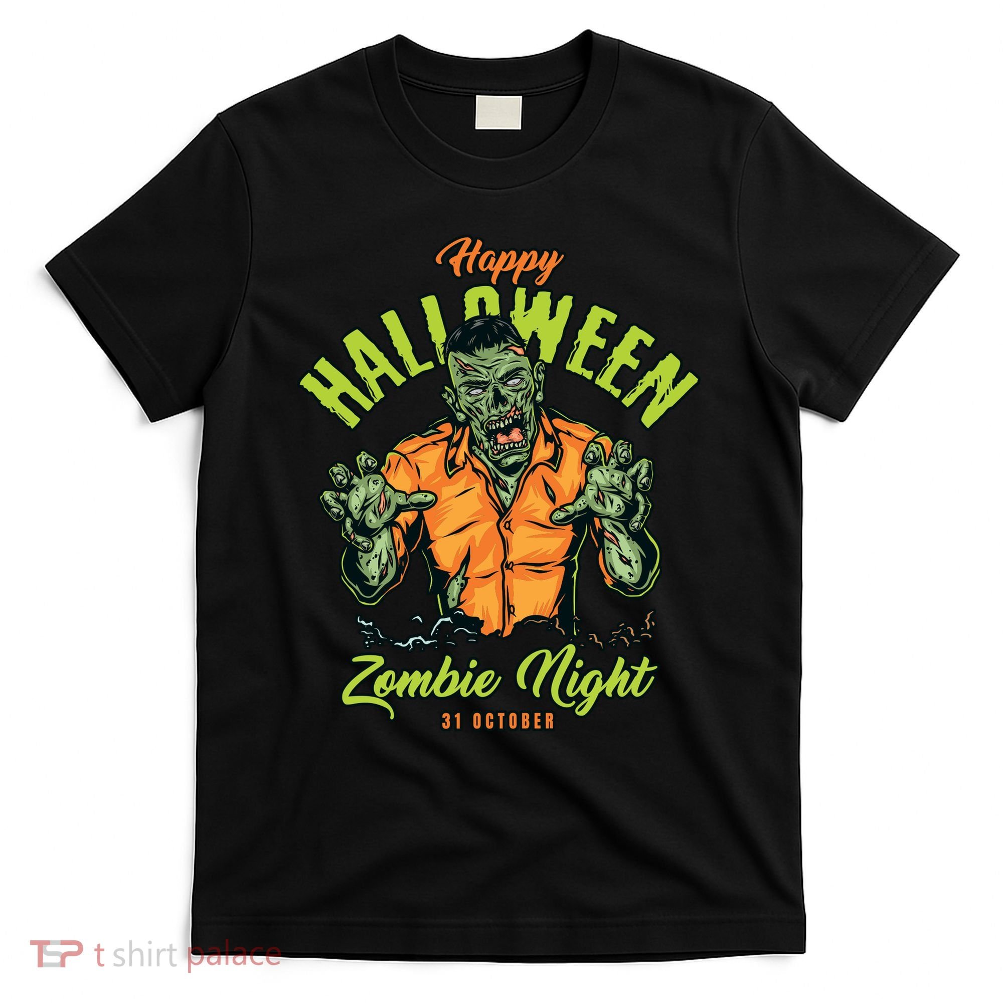 Happy Halloween Zombie Night T-Shirt