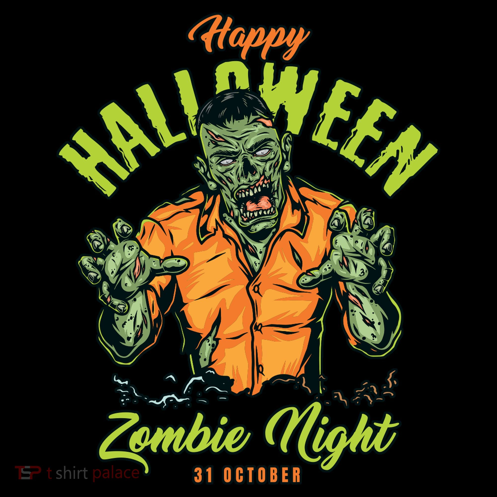 Happy Halloween Zombie Night Coffee Mug