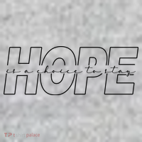 Hope Is A Choice To Stay Positive Quote The Baniff Cuffed Pom Beanie thumb 2