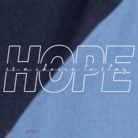Hope Is A Choice To Stay Positive Quote Raglan Baseball Sleeve Shirt thumb 2