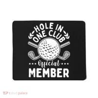 Hole In A Golf Club Hole In One Funny Golfer Mousepad thumb 0