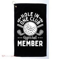 Hole In A Golf Club Hole In One Funny Golfer Golf Towel thumb 0