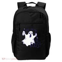 Here I Am For The Boos Funny Ghost Backpack thumb 0