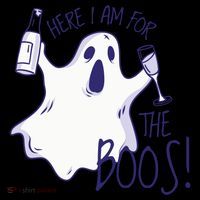 Here I Am For The Boos Funny Ghost Coffee Mug thumb 5