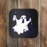 Here I Am For The Boos Funny Ghost Coaster thumb 0
