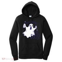 Here I Am For The Boos Funny Ghost Women's Hoodie thumb 0
