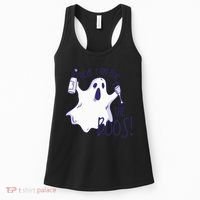 Here I Am For The Boos Funny Ghost Women's Tank Top thumb 0