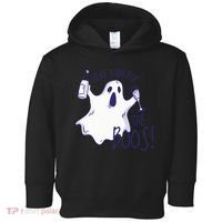 Here I Am For The Boos Funny Ghost Toddler Hoodie thumb 0