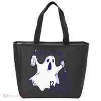 Here I Am For The Boos Funny Ghost Tote Bag thumb 0