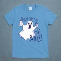 Here I Am For The Boos Funny Ghost T-Shirt thumb 4