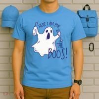 Here I Am For The Boos Funny Ghost T-Shirt thumb 5