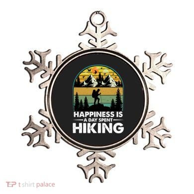Happiness Is A Day Spent Hiking Scenic Views Gift Ornament